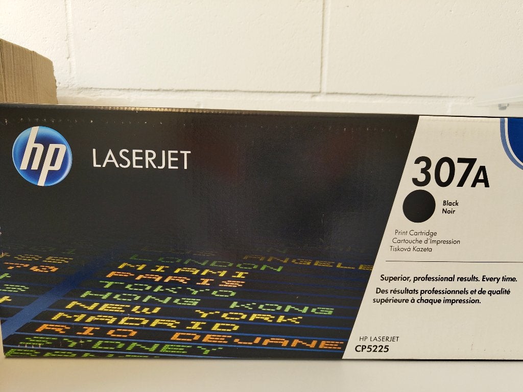 HP toner zwart laserjet 307A voor CP5225, Computers en Software, Printerbenodigdheden, Ophalen of Verzenden, Nieuw, Toner, Hp