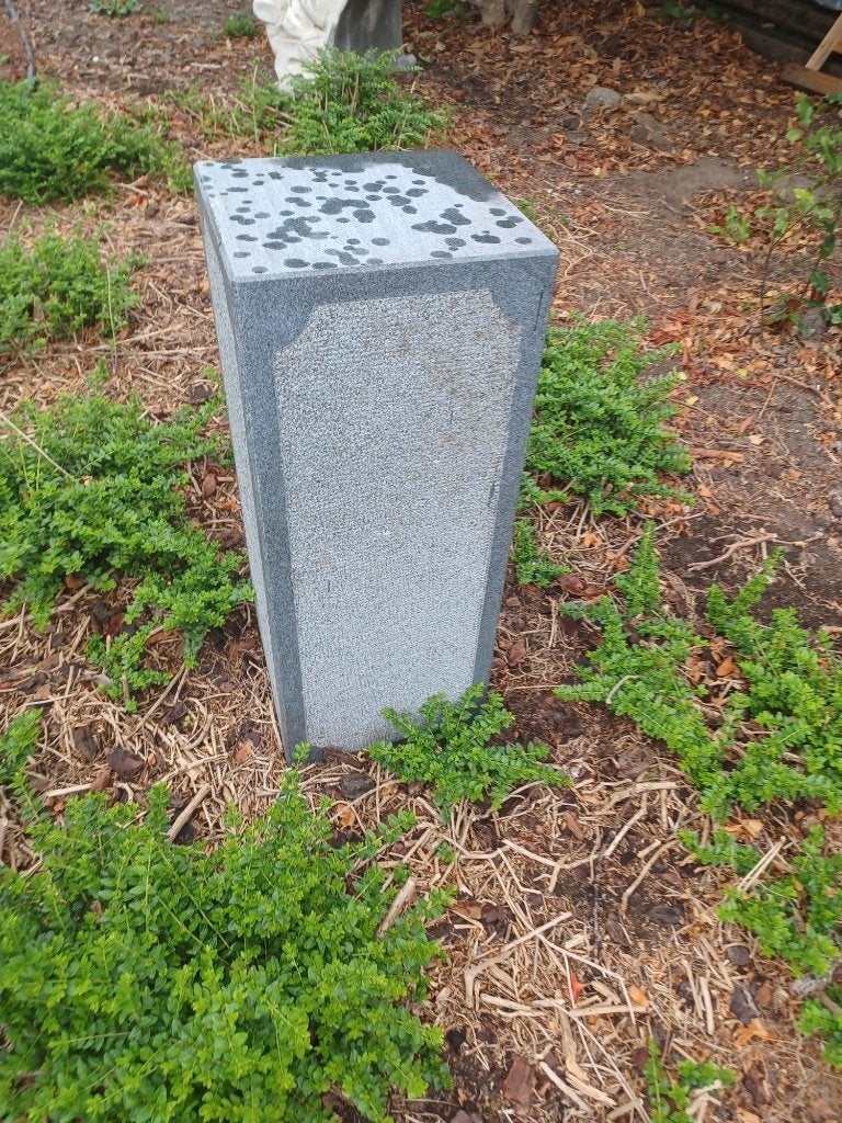 Luxe massief arduinen sokkel,  blauwe hardsteen 75x30x30, Ophalen, Nieuw, Steen, Overige typen