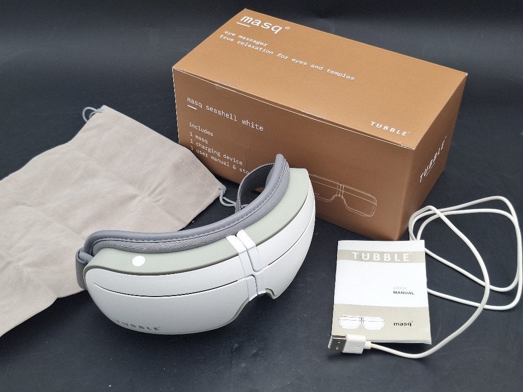 Masq seashell white, nieuwstaat oog massage toestel, Ophalen of Verzenden, Nieuw, Apparaat