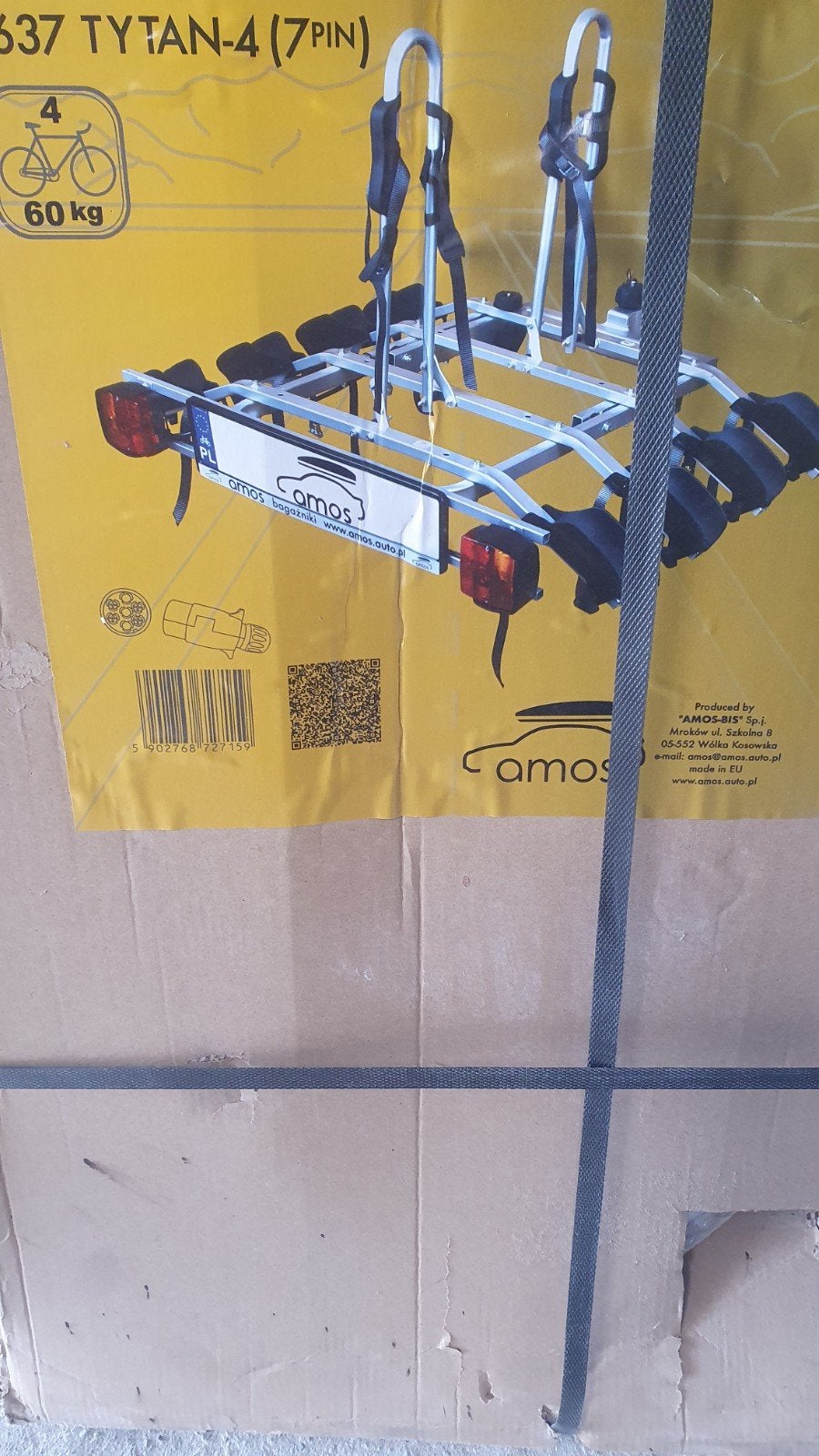 Fietshouder - nieuw voor maximaal 4 fietsen, Fietsen en Brommers, Ophalen, Nieuw