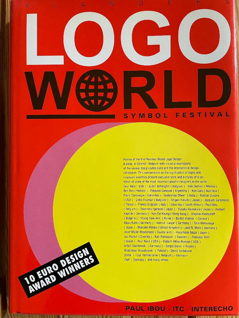Flanders Logo World Symbol Festival, Boeken, Kunst en Cultuur | Fotografie en Design, Ophalen of Verzenden, Zo goed als nieuw