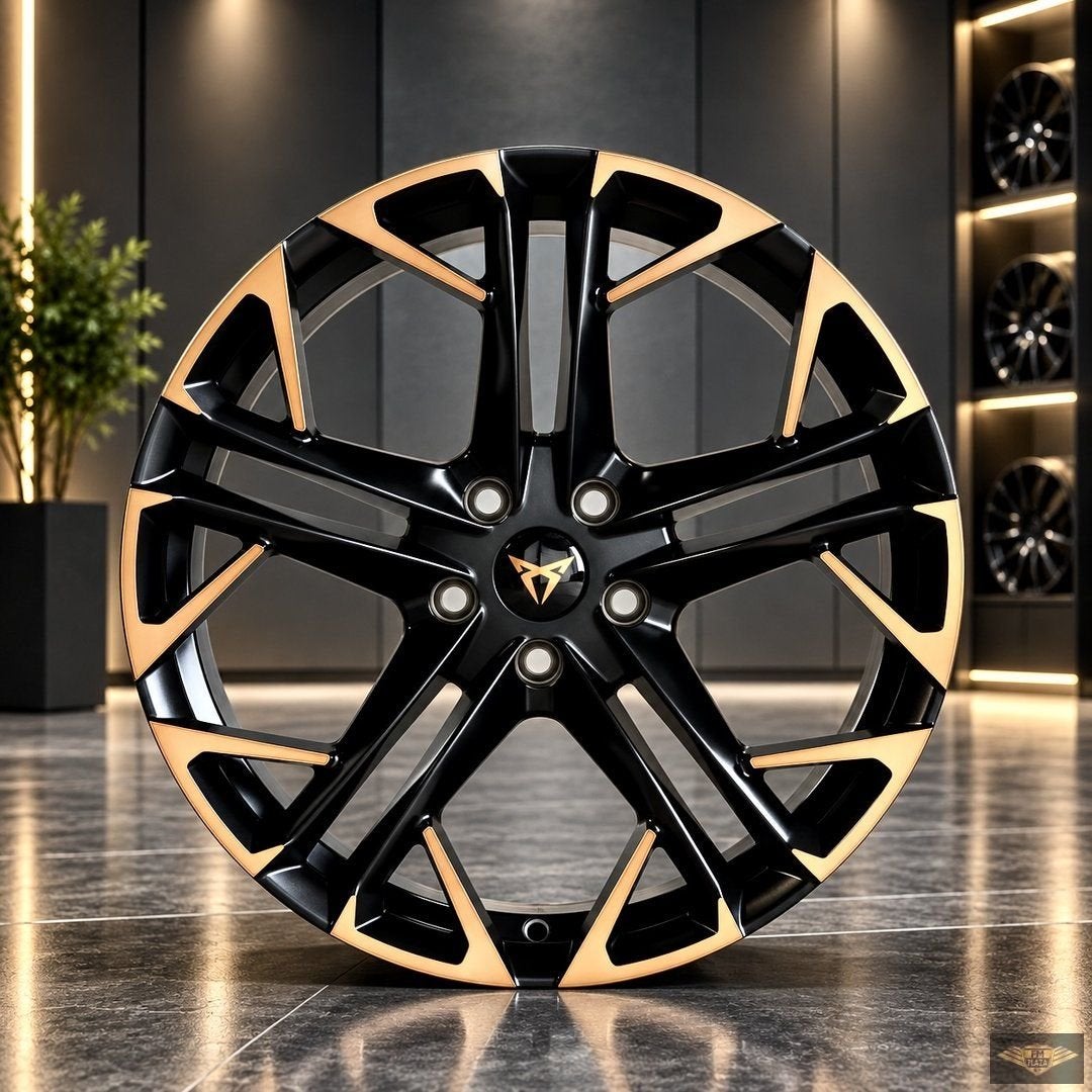 19 inch 5x112 Cupra Formentor Look Velgen ( Satin Zwart Bron, Auto-onderdelen, 19 inch, Velg(en), -, -