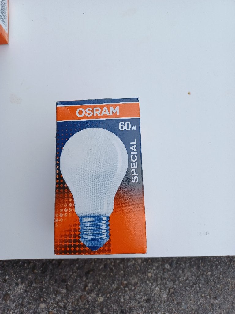 Set van 3 OSRAM Special Gloeilampen – 60W / 24V / E27, Huis en Inrichting, Lampen | Hanglampen, Ophalen of Verzenden, Nieuw, Glas
