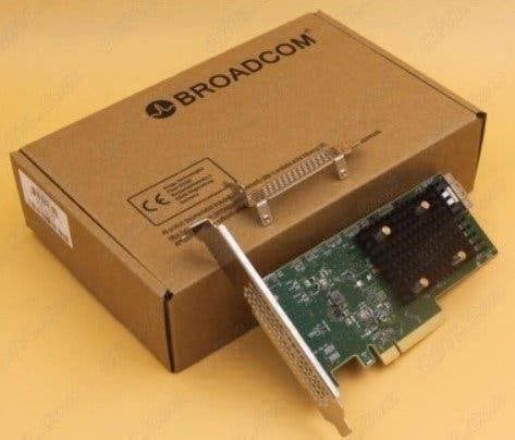 Broadcom HBA 9500-8i Tri-Mode Storage Adapter NEW in Box, Informatique & Logiciels, Neuf, Enlèvement ou Envoi, SSD, Interne