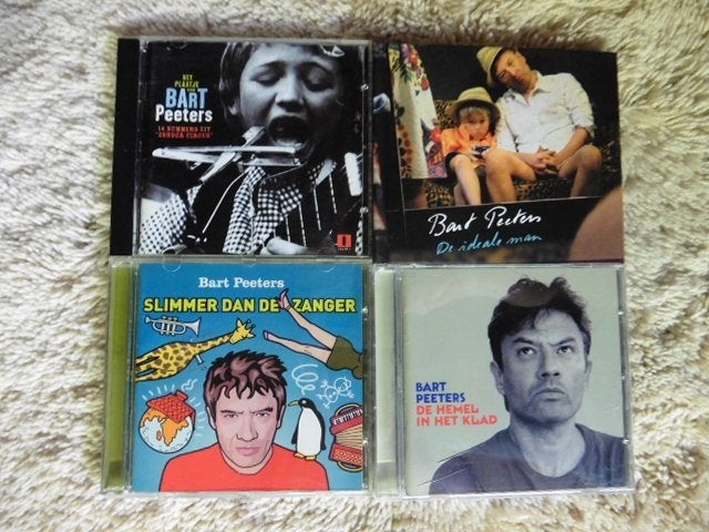 Bart Peeters cd Collectie (4 titels/5 cd's), Cd's en Dvd's, Ophalen of Verzenden, Zo goed als nieuw, Pop, Album