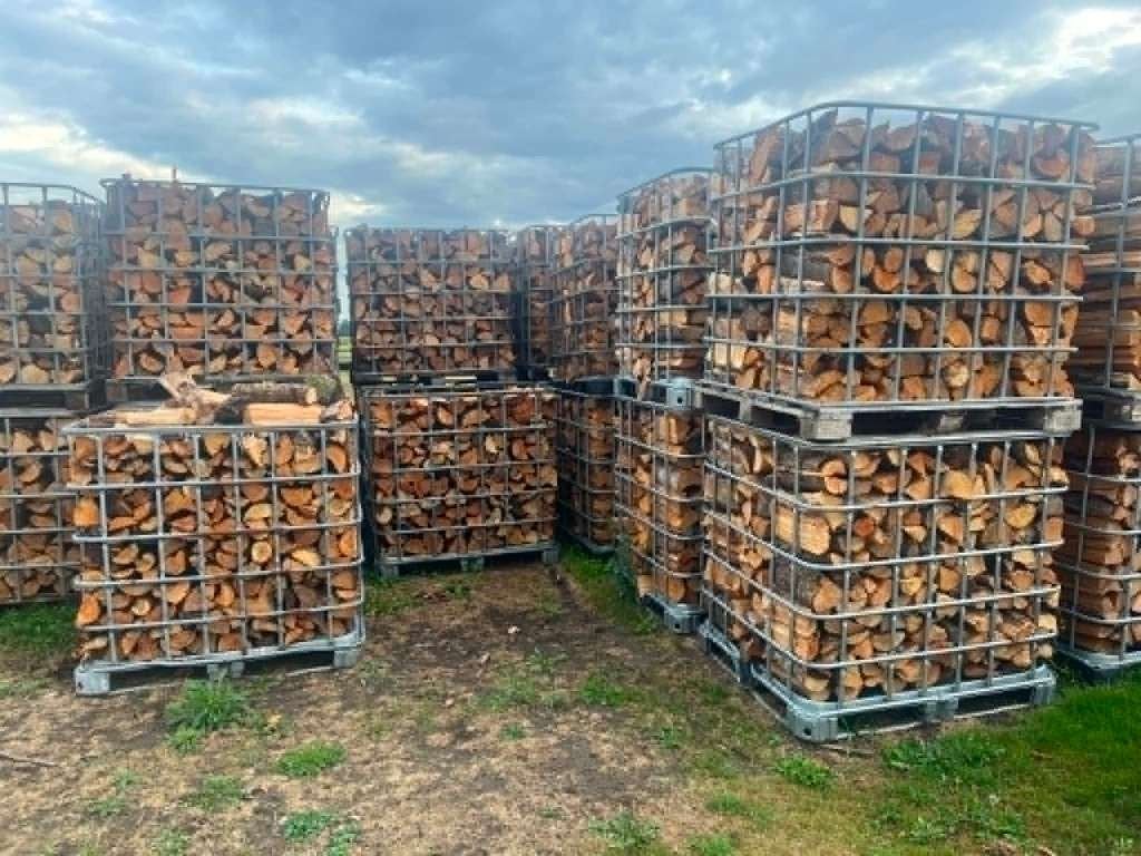droog brandhout, 6 m³ of meer, Ophalen, Blokken