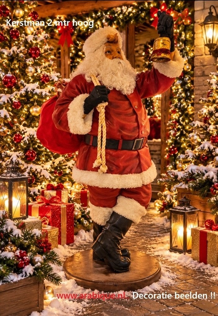Kerstman  Arrenslee  Rendier  Kaars Hert  ...Enz, Diversen, Ophalen, Nieuw