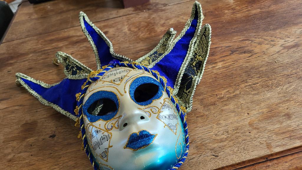 Masker, Ophalen of Verzenden, Zo goed als nieuw, Handgemaakt