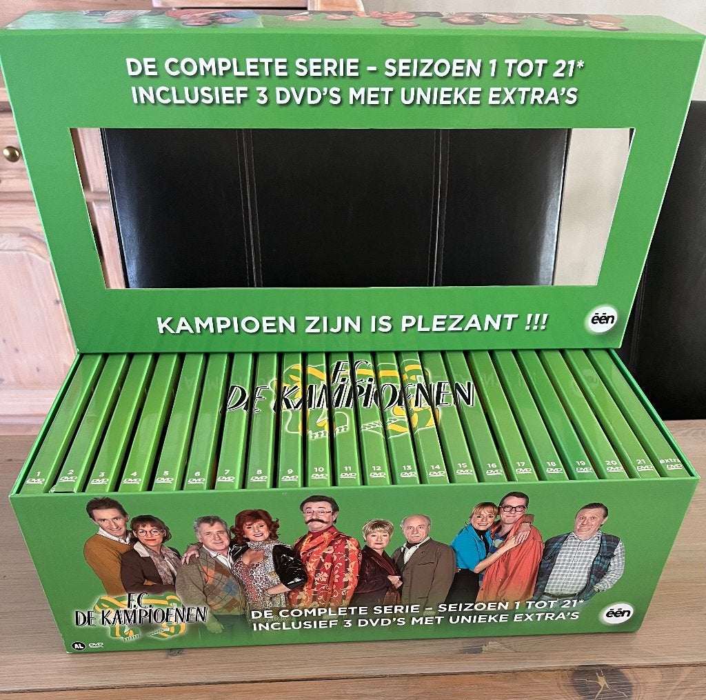 DVD box F.C. De Kampioenen, Série complète, Comédie, Comme neuf, Enlèvement