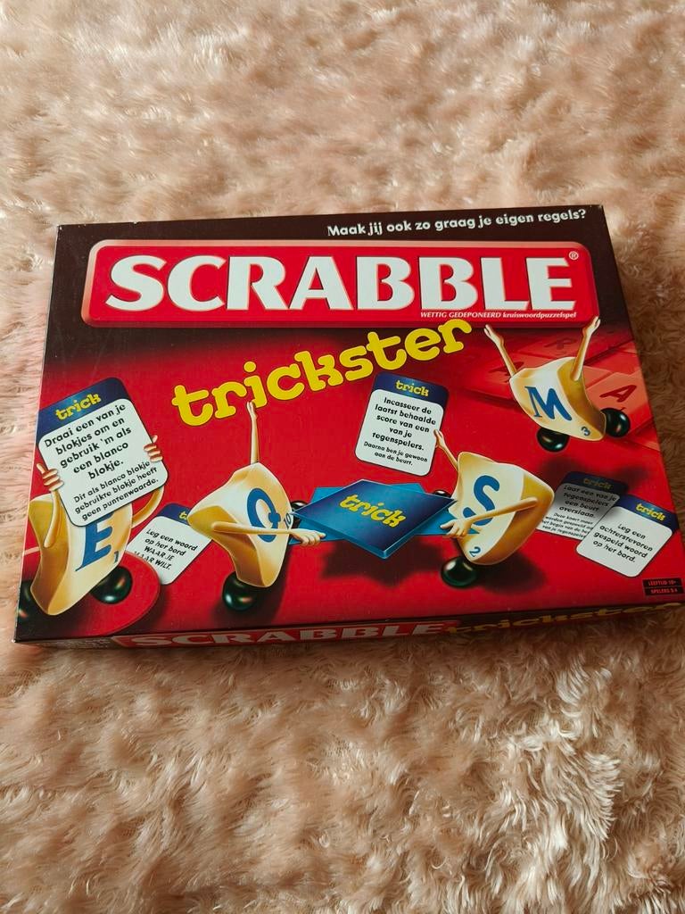 Scrabble Trickster, Hobby en Vrije tijd, Ophalen of Verzenden, Nieuw, Mattel