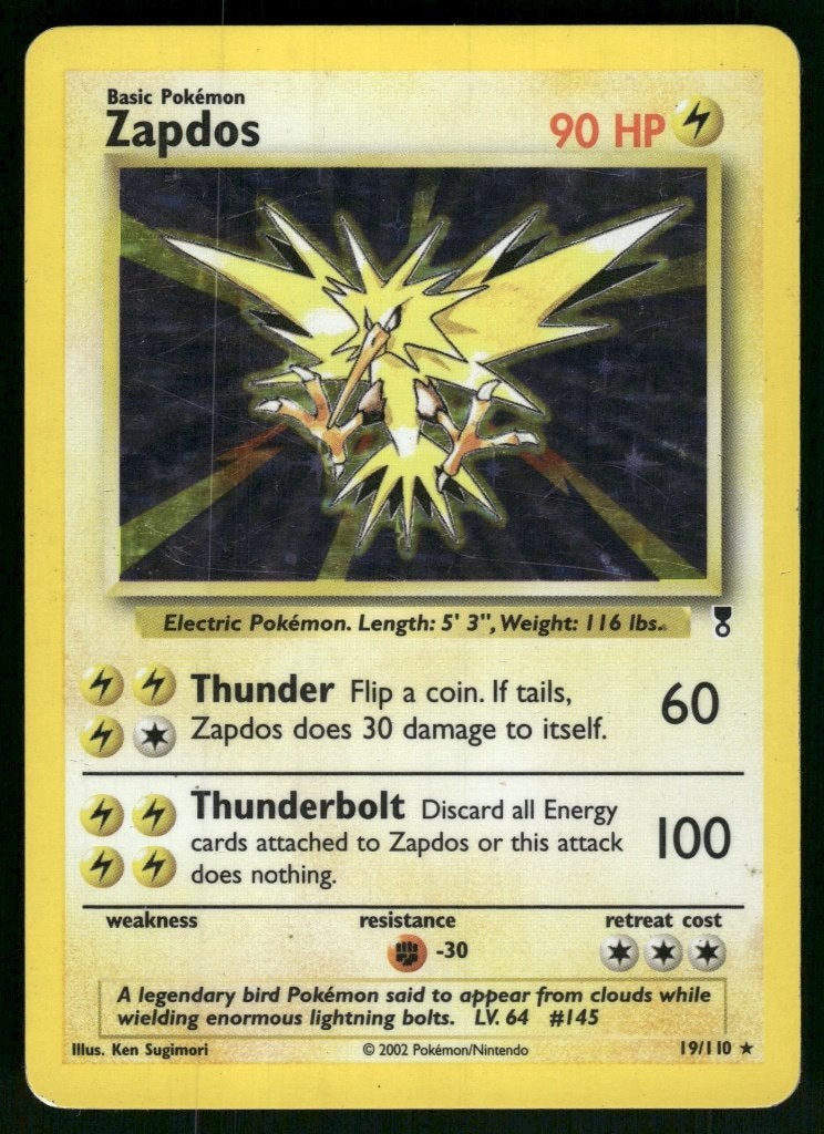 Zapdos 19/110 - Legendary Collection (EX), Verzenden, Gebruikt