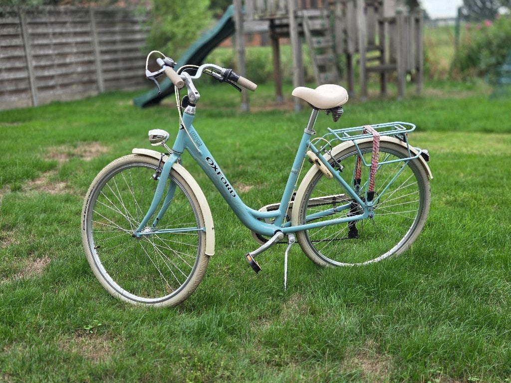 Oxford Damesfiets Lichtblauw - 7 versn, Autres marques, Vitesses, Frein sur jante, Enlèvement