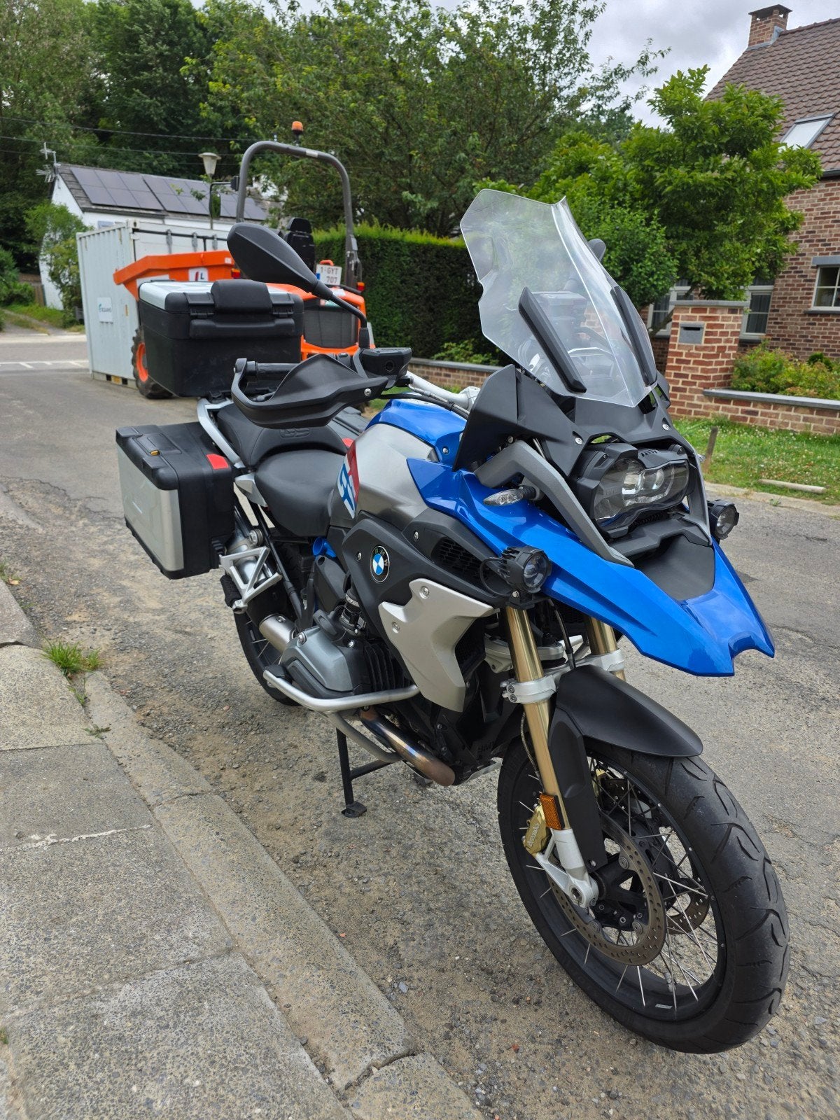 BMW R1200GS Rally 2018 43.000 km!!! BTW aftrekbaar!!!, 2 cilinders, Occasion, Particulier, Meer dan 35 kW
