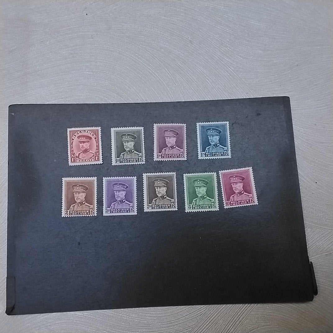 BELGIE  317/324 postfris met cote 410,00 €, Ophalen of Verzenden, Postfris