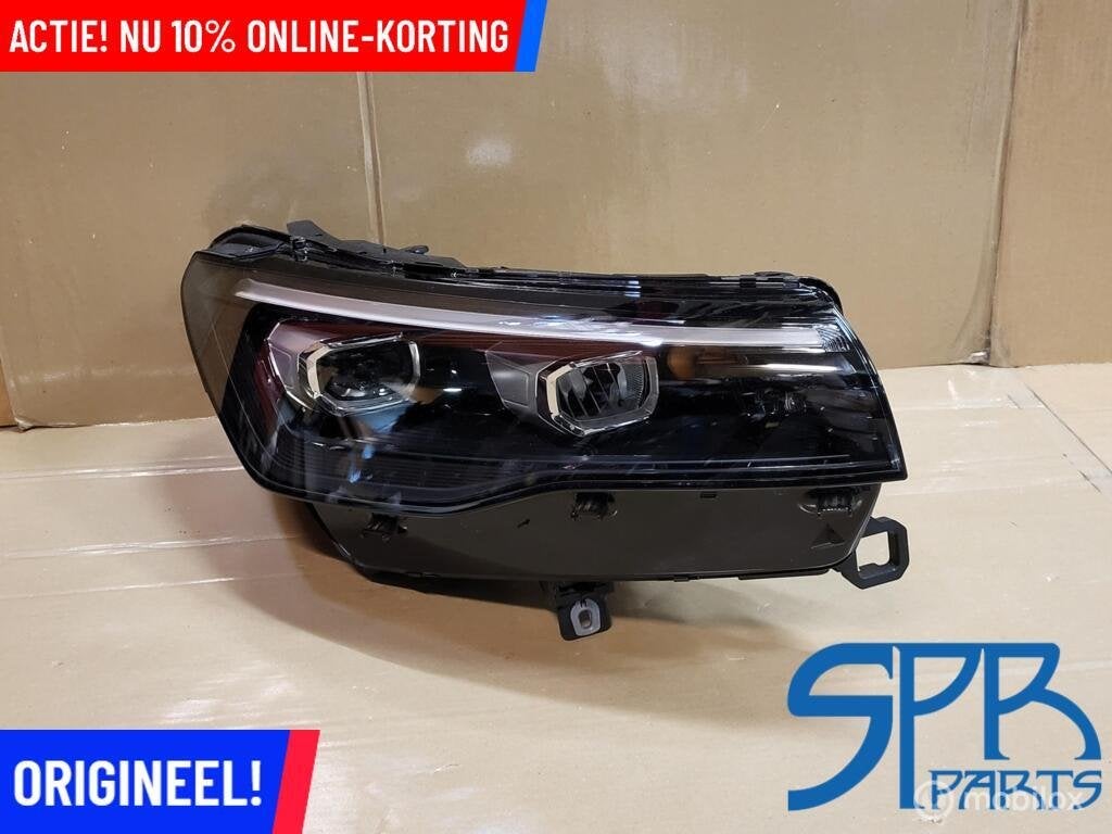 VW TIGUAN 571 CT1 FULL LED KOPLAMP RECHTS COMPLEET ORGI NEW, VOLKSWAGEN, Volkswagen, Nieuw, Ophalen of Verzenden