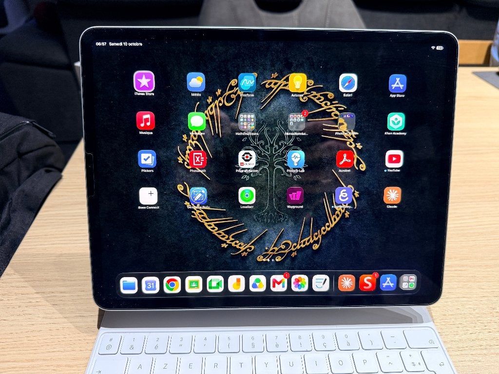 iPad Pro 12,9" M1  2 To Wi-Fi gris + Magic Keyboard, Gris, 13 pouces ou plus, Comme neuf, Enlèvement