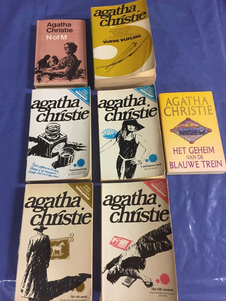 Boeken Agatha Christie 5€ per boek, Enlèvement