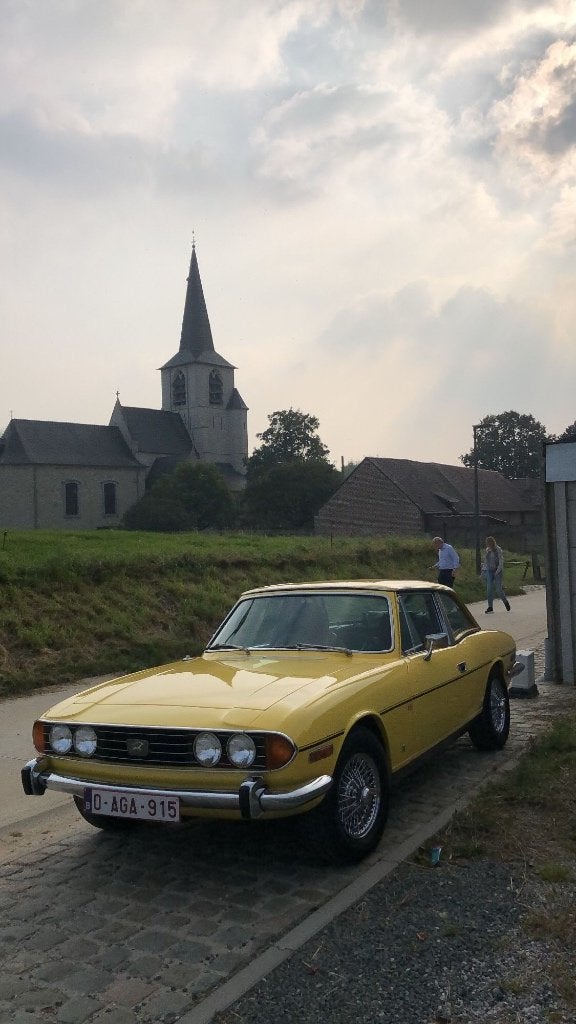 Triumph oldtimer stag, Autos, Achat, Triumph, Noir, 2 portes