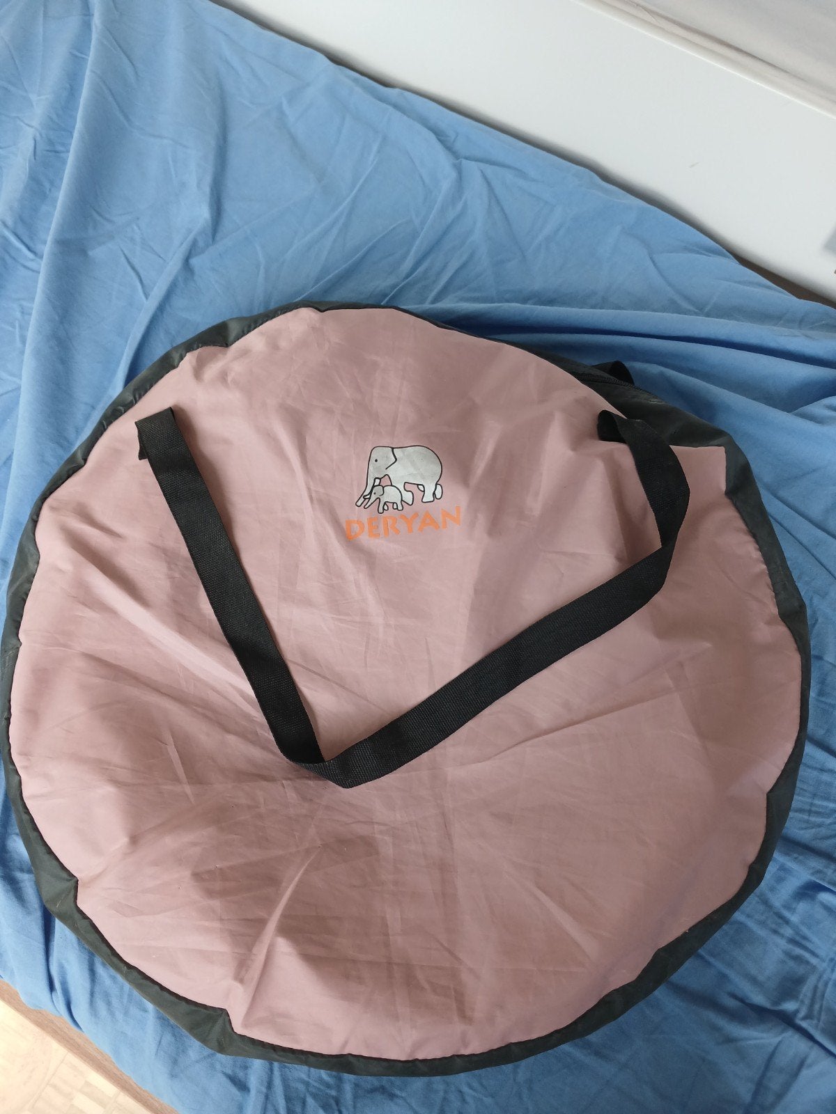 Deryan peuter pop-up tentje roze, Enlèvement, Utilisé, Lit de voyage