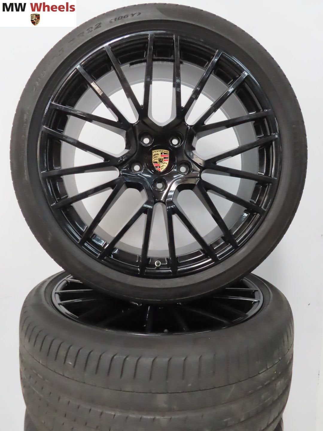 Porsche 22 inch Origineel velgen Cayenne spyder zomerbanden, Pneus et Jantes, 285 mm, Pneus été, -
