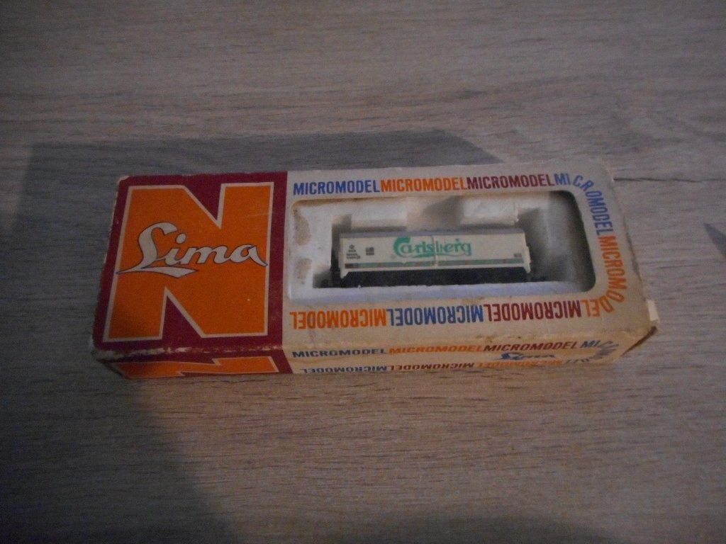micromodel lima 467 carlsberg, Ophalen of Verzenden, Zo goed als nieuw, Wagon, Lima