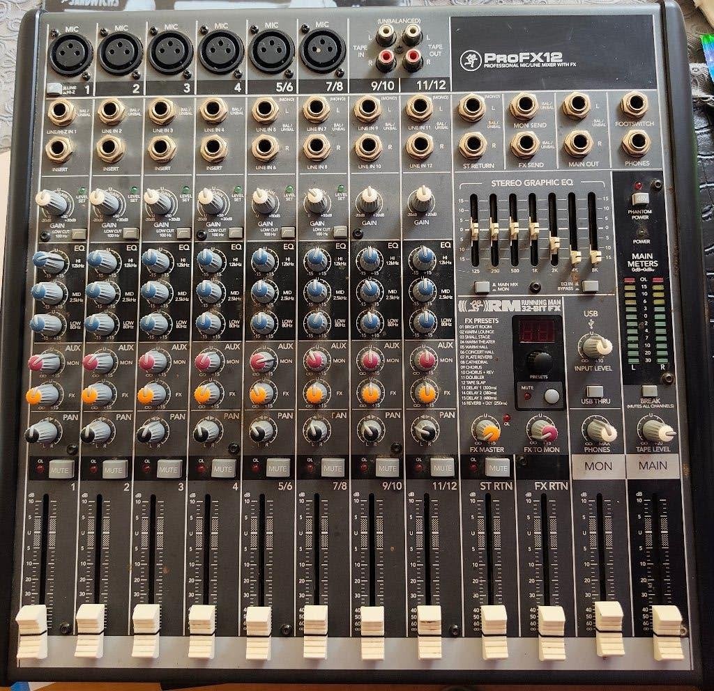 Mackie FX 12, Musique & Instruments, Enlèvement, Comme neuf, Sono