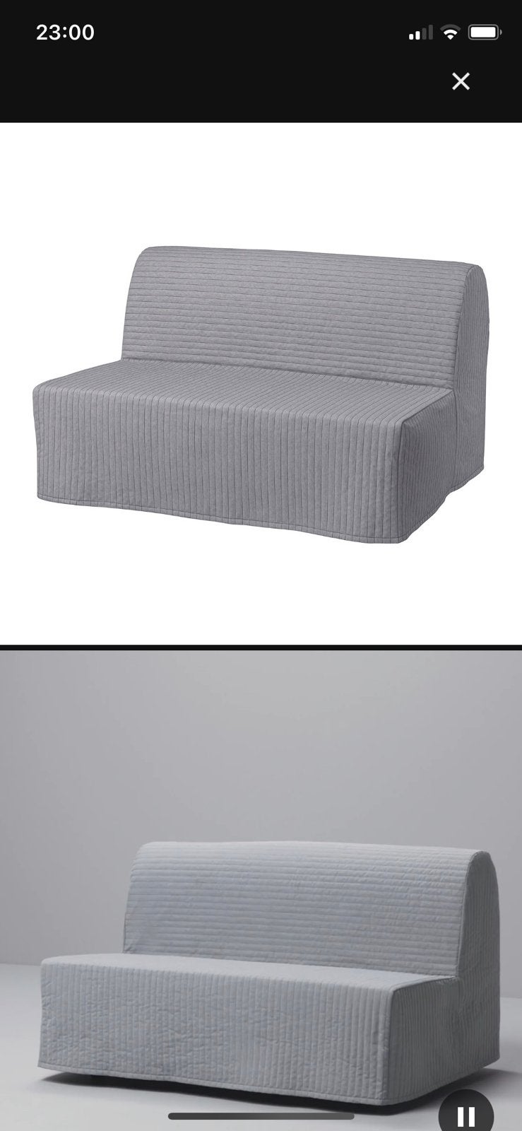 Slaapbank ikea, Maison & Meubles, Enlèvement, Comme neuf