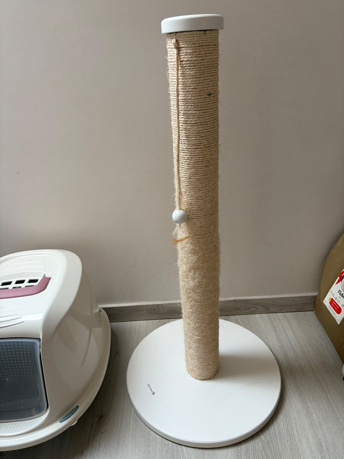 Krabpaal kat 90cm - merk Beeztees, Dieren en Toebehoren, Ophalen of Verzenden, Zo goed als nieuw, Krabpaal