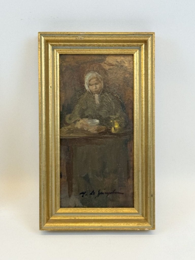 Peinture de De Spiegeleire M., Portrait ou Personnes, Enlèvement ou Envoi, Peinture à l'huile, Panneau