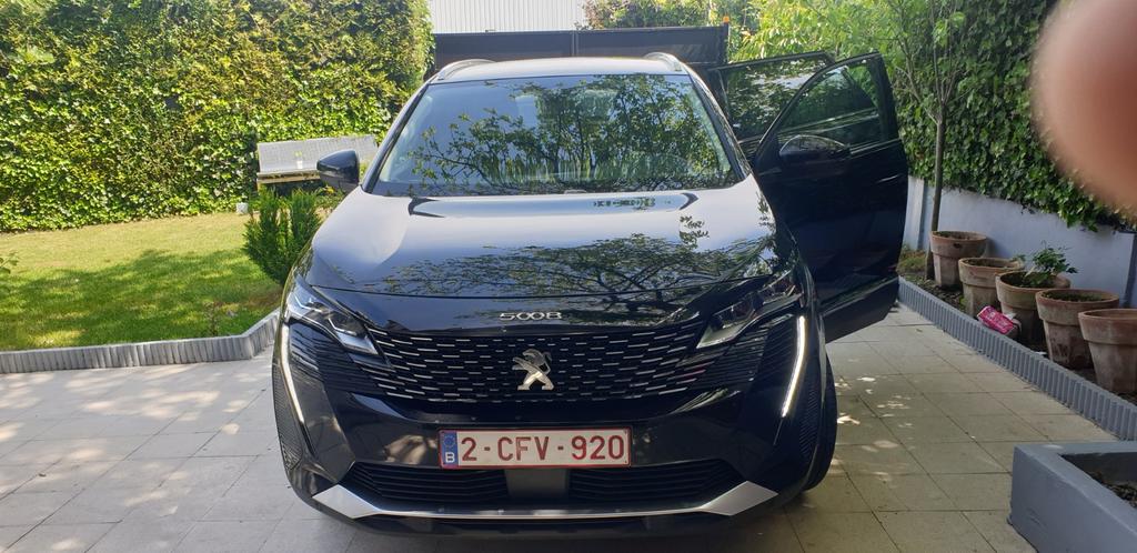 Peugeot 5008 2021, Auto's, Automaat, Euro 5, Leder, Particulier