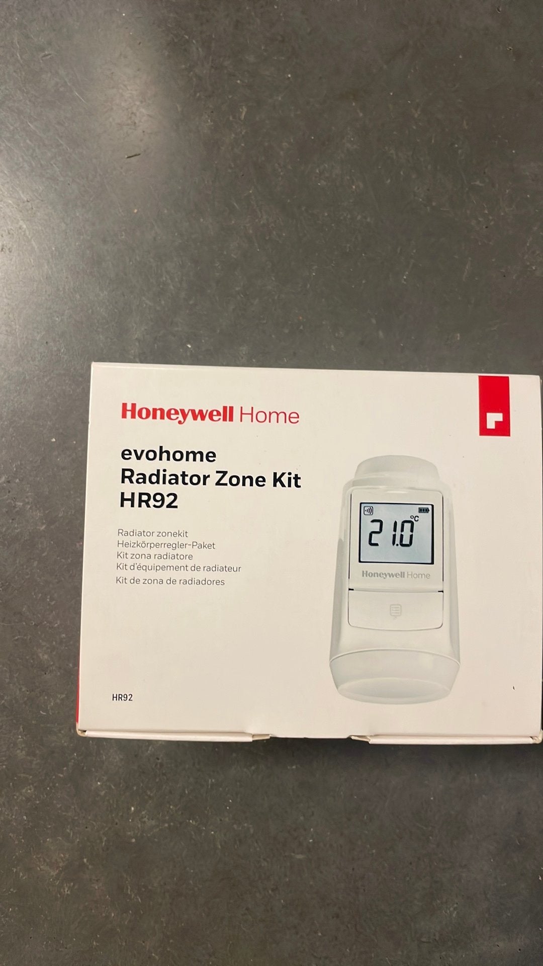 HR92 honeywell evohome radiatorkop, Bricolage & Construction, Enlèvement ou Envoi, Thermostat intelligent, Comme neuf