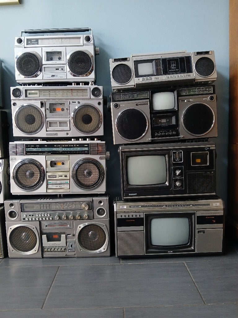 COLLECTION DE RADIOS-CASSETTES, Enlèvement, Simple, Sony, Auto-reverse