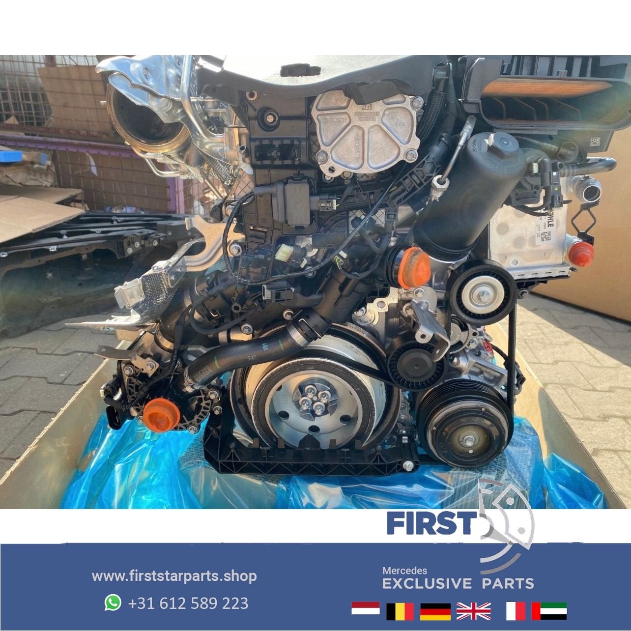 A2540105708 MOTORBLOK COMPLEET origineel Mercedes  C CLE E G, Neuf, -, -, Enlèvement ou Envoi