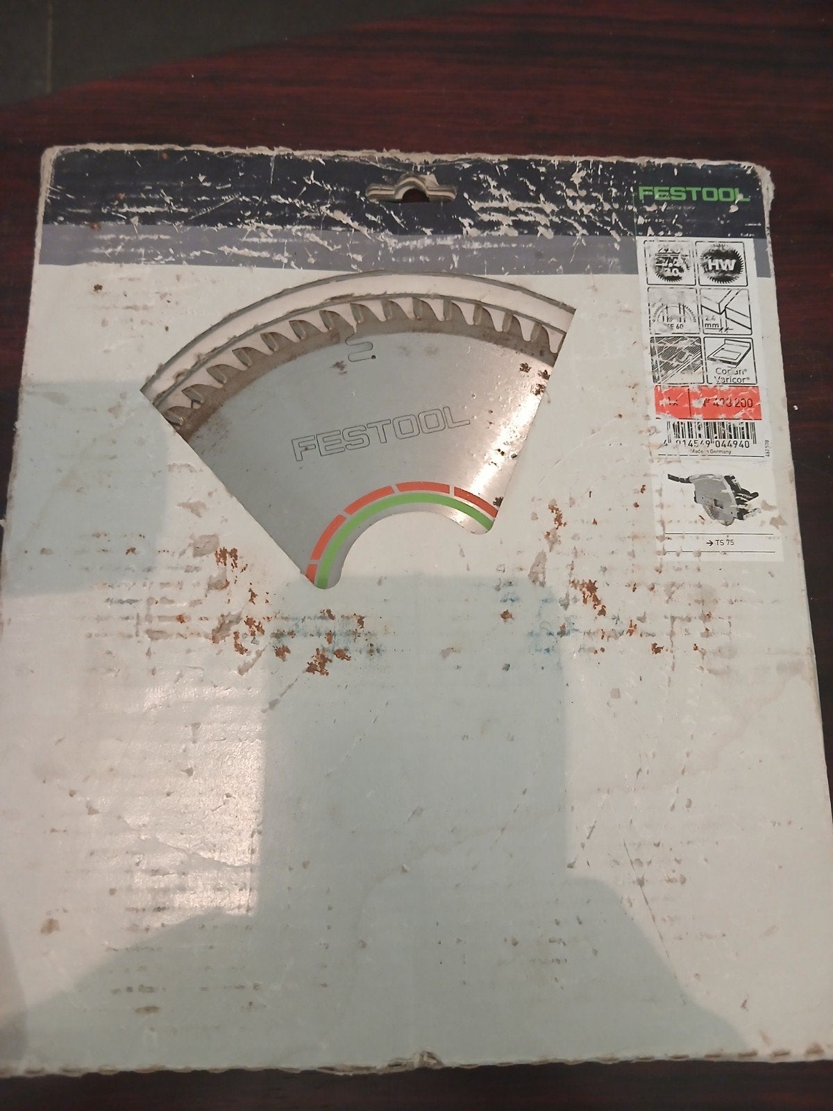 Cirkelzaagblad is hard 
Festool accessoires, Doe-het-zelf en Bouw, Ophalen, Cirkelzaag