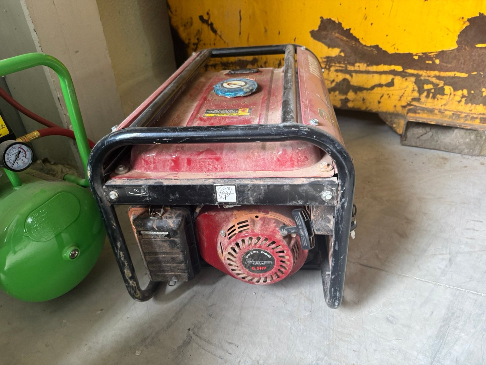 Generator, Ophalen, Zo goed als nieuw