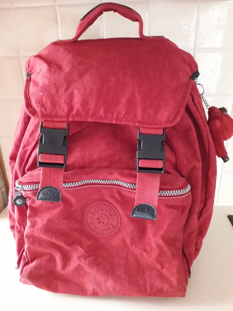 Cartable, Enlèvement, Utilisé, Rouge, Sac à dos