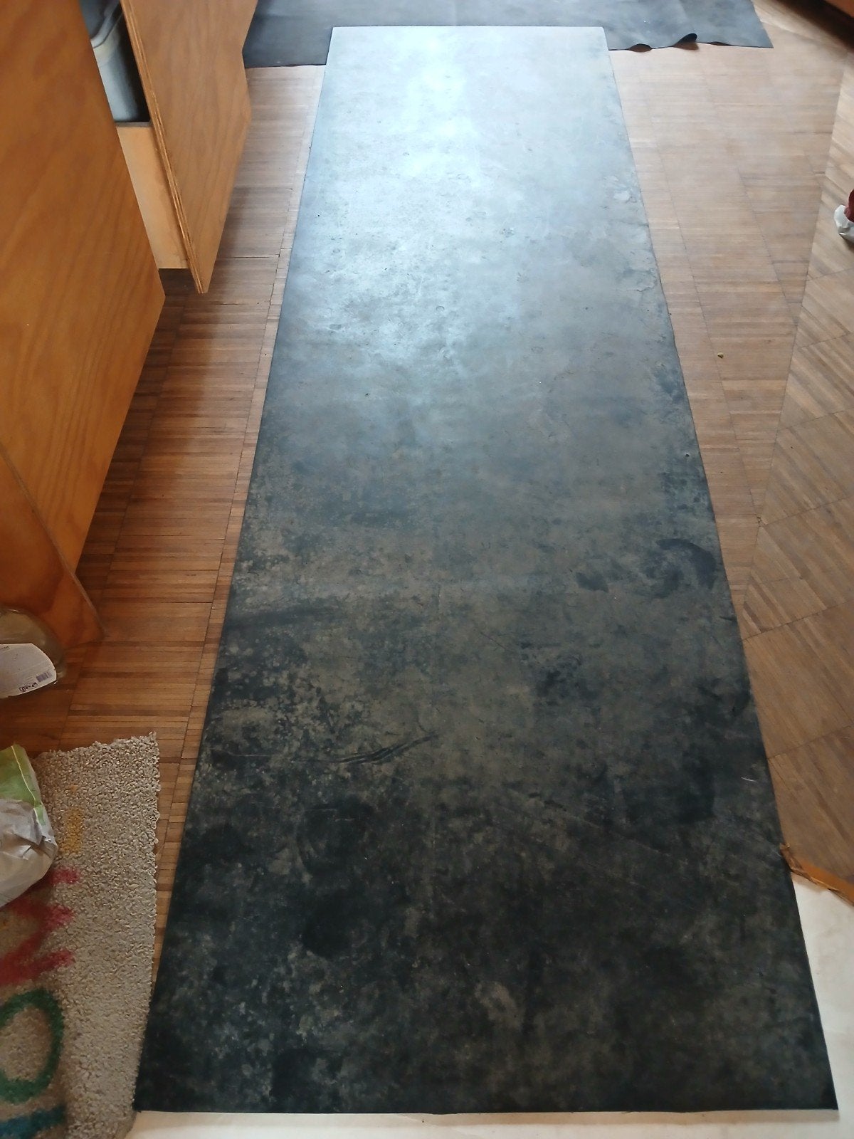 tapis en caoutchouc, protection de sol, bordure végétale, Maison & Meubles, Ameublement | Tapis & Moquettes, Enlèvement