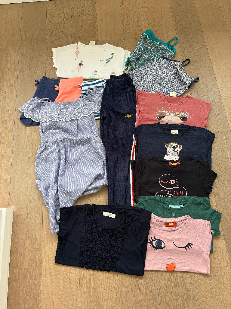 Pakket 14 stuks maat 122, Ophalen of Verzenden, Zo goed als nieuw, Meisje