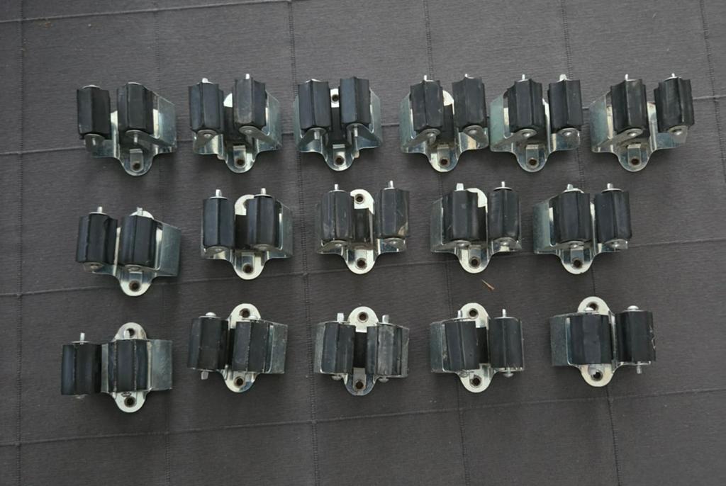 15  haken voor poets of tuinmaterialen op te hangen, Ophalen