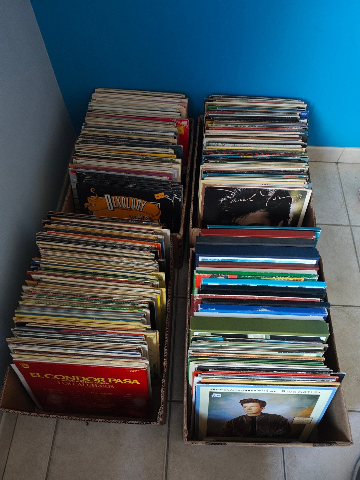 collectie oude platen, Cd's en Dvd's, Ophalen, Gebruikt, 12 inch, Boxset