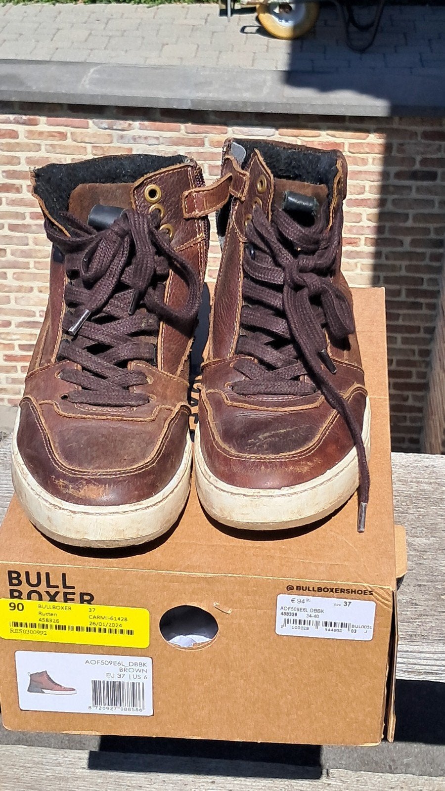 schoenen bull boxer 37, Schoenen, Ophalen of Verzenden, Zo goed als nieuw, Bull boxer