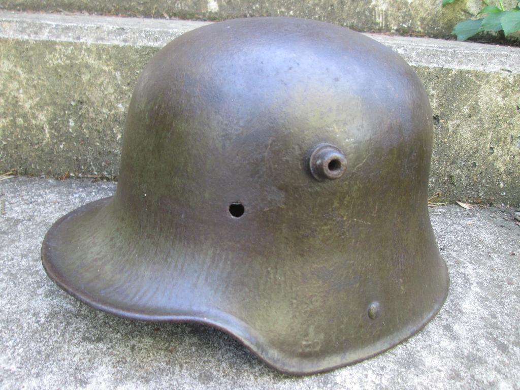 Zeldzame Duitse helm Model 1916 van de 5e Infanterie Div.TOP, Verzamelen, Militaria | Algemeen, Ophalen of Verzenden