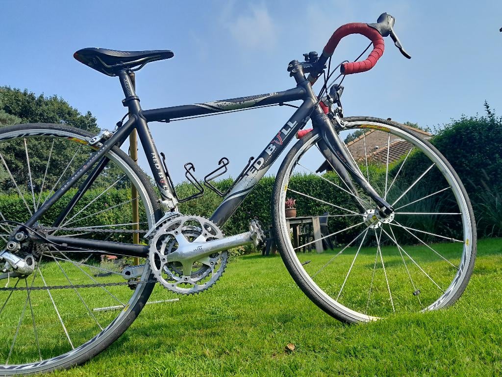 Koersfiets Red Bull Compact S11 - Shimano, Fietsen en Brommers, Fietsen | Racefietsen, Gebruikt, Overige merken, Meer dan 20 versnellingen