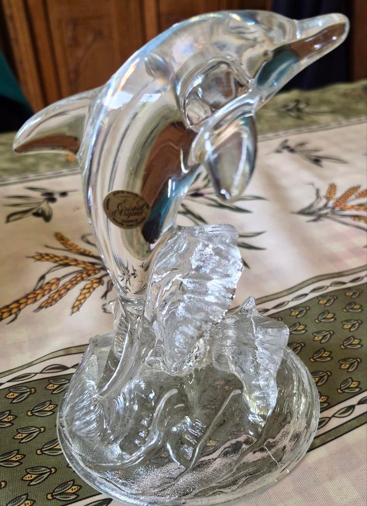 Dauphin crystal, Antiquités & Art, Antiquités | Verre & Cristal, Enlèvement