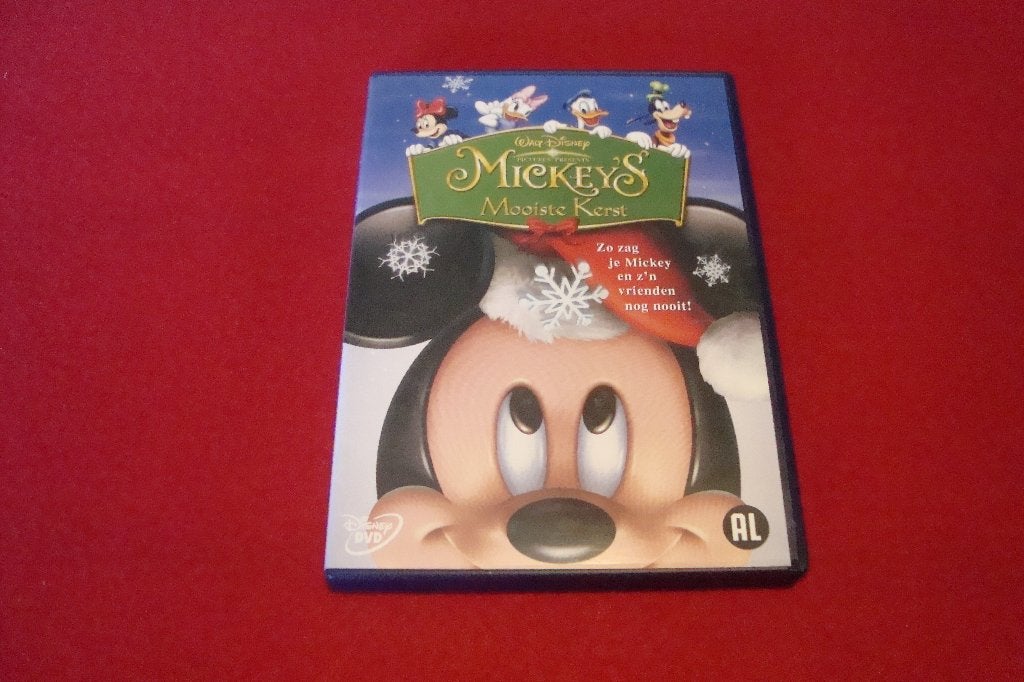 dvd disney mickey's mooiste kerst, Ophalen of Verzenden, Kinderprogramma of -film