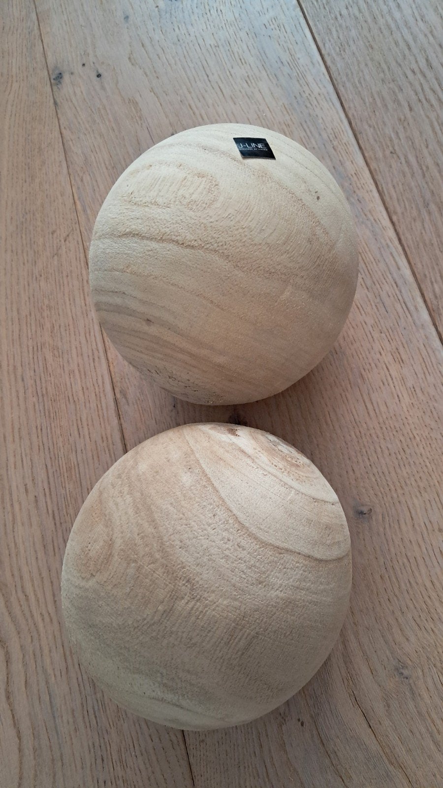 Decoratieve houten ballen Nieuw, Huis en Inrichting, Ophalen of Verzenden, Nieuw