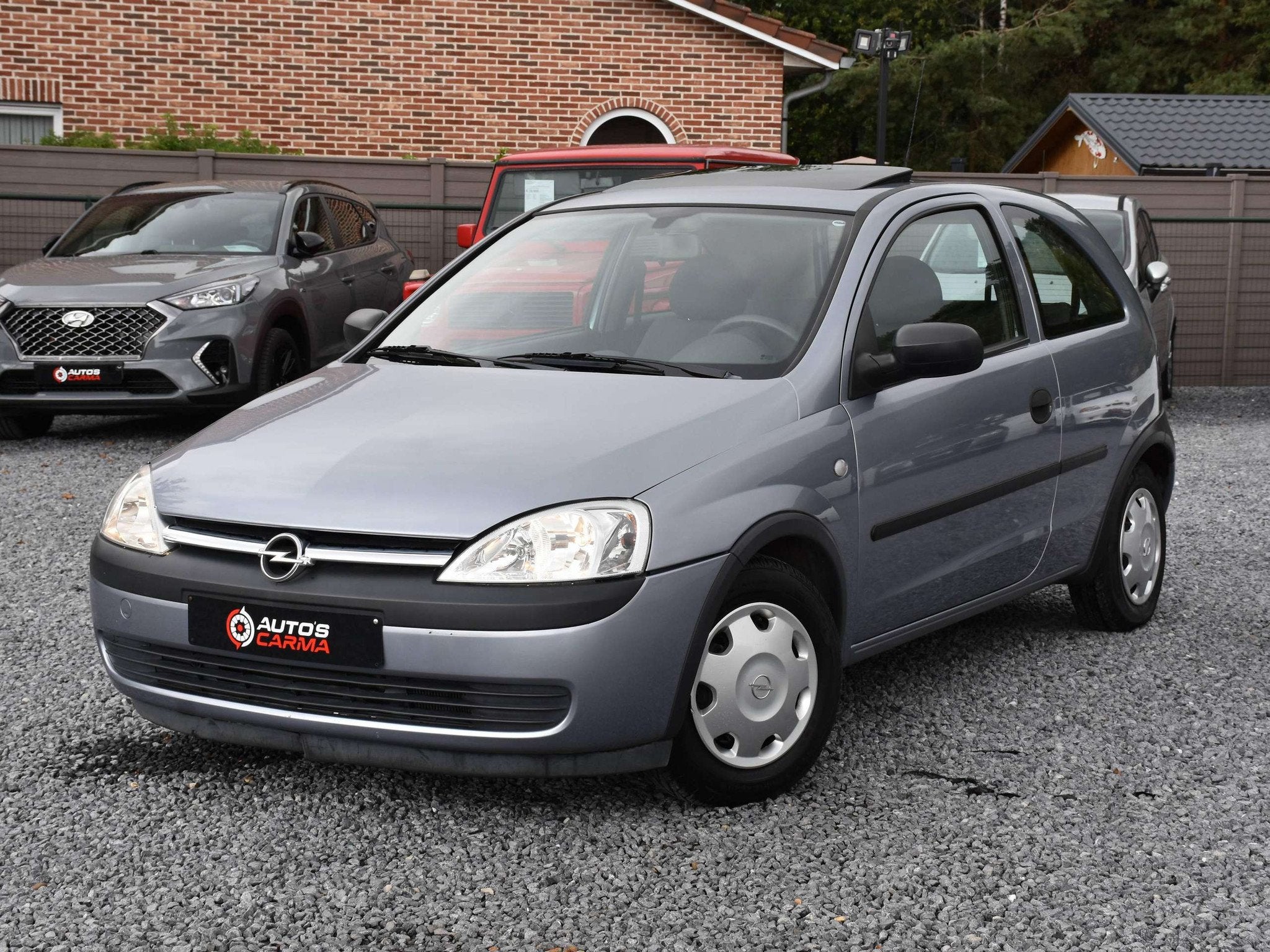 Opel Corsa 1.2i XE 16v Fun Easytronic Zeer Proper !, Auto's, Gebruikt, Bedrijf, Grijs, Euro 4