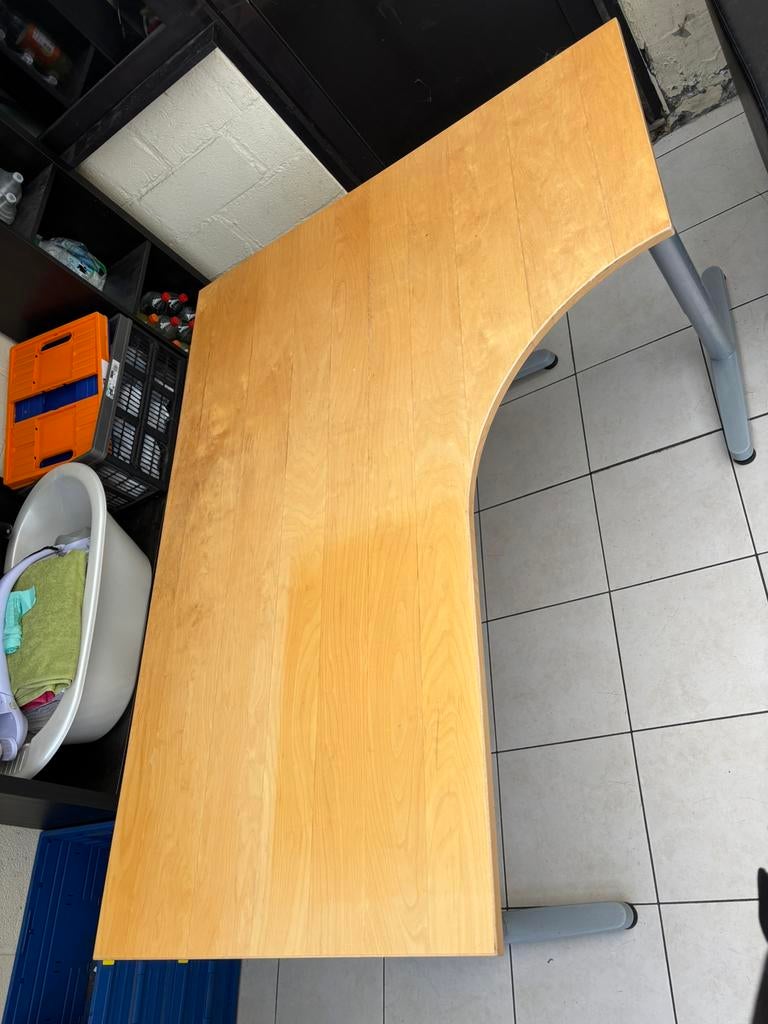 Stevige bureau ikea, Maison & Meubles, Enlèvement, Comme neuf