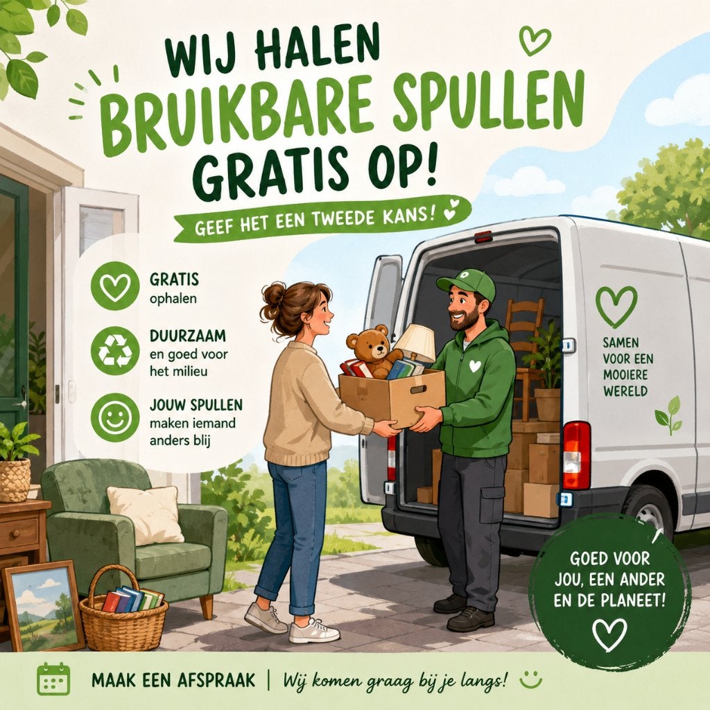 Gratis ophaling van bruikbare spullen, Divers, Lots de brocante, Enlèvement, Utilisé