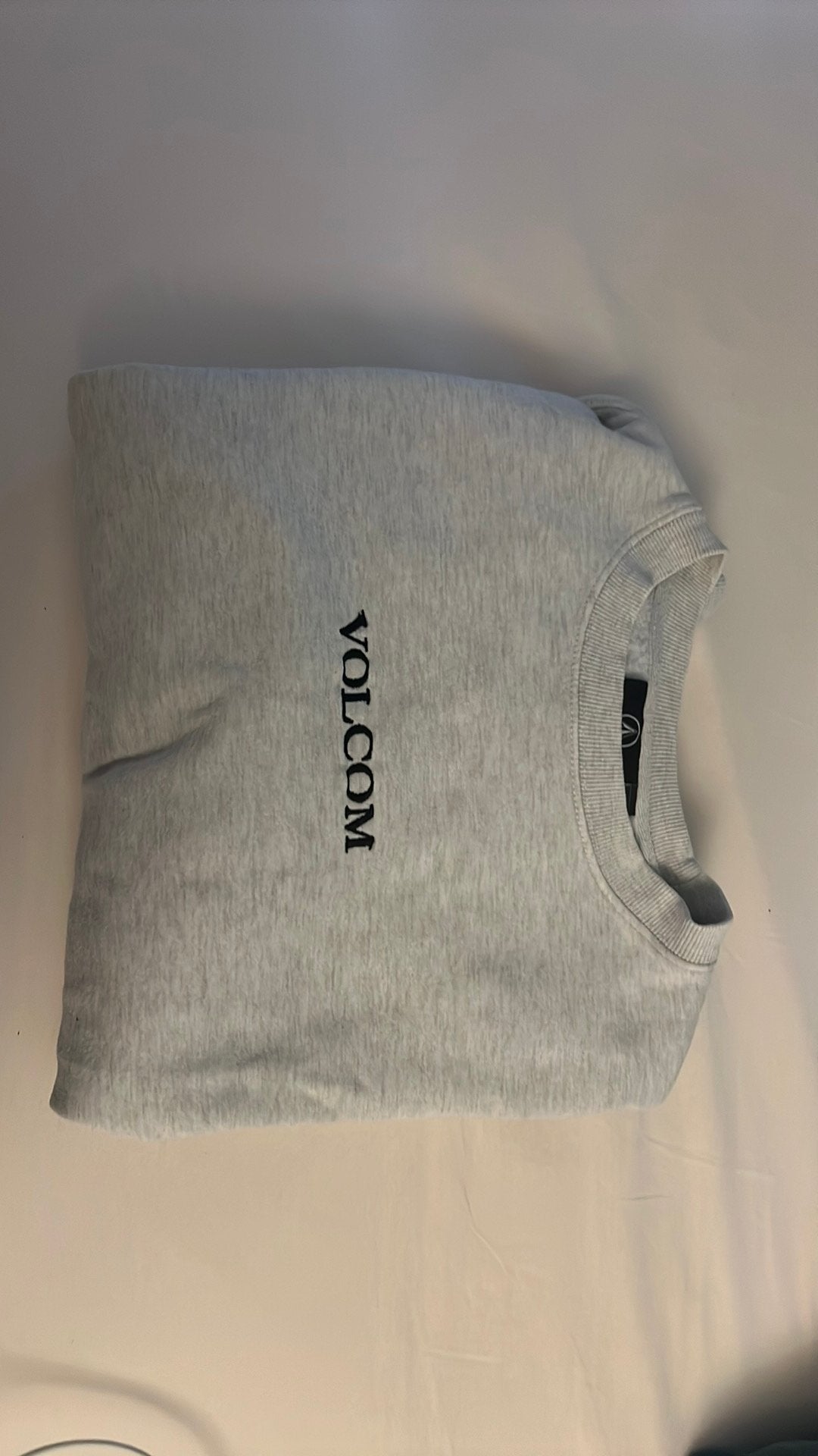 Volcom grijze sweater in maat S, Kleding | Dames, Truien en Vesten, Ophalen of Verzenden, Zo goed als nieuw, Maat 36 (S), Grijs